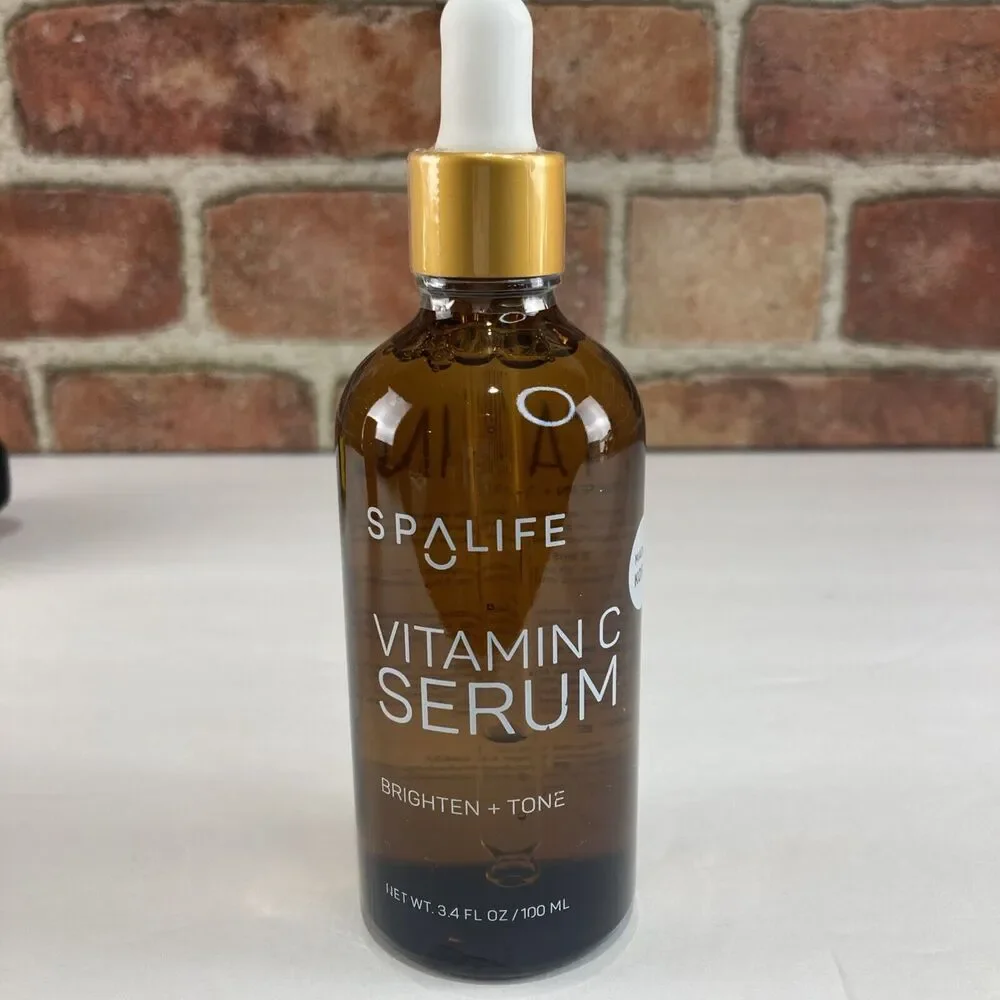 Spa Life Vitamin C Serum Brighten Tone‎ Glowup Luminous 3.4 fl oz Made In Korea